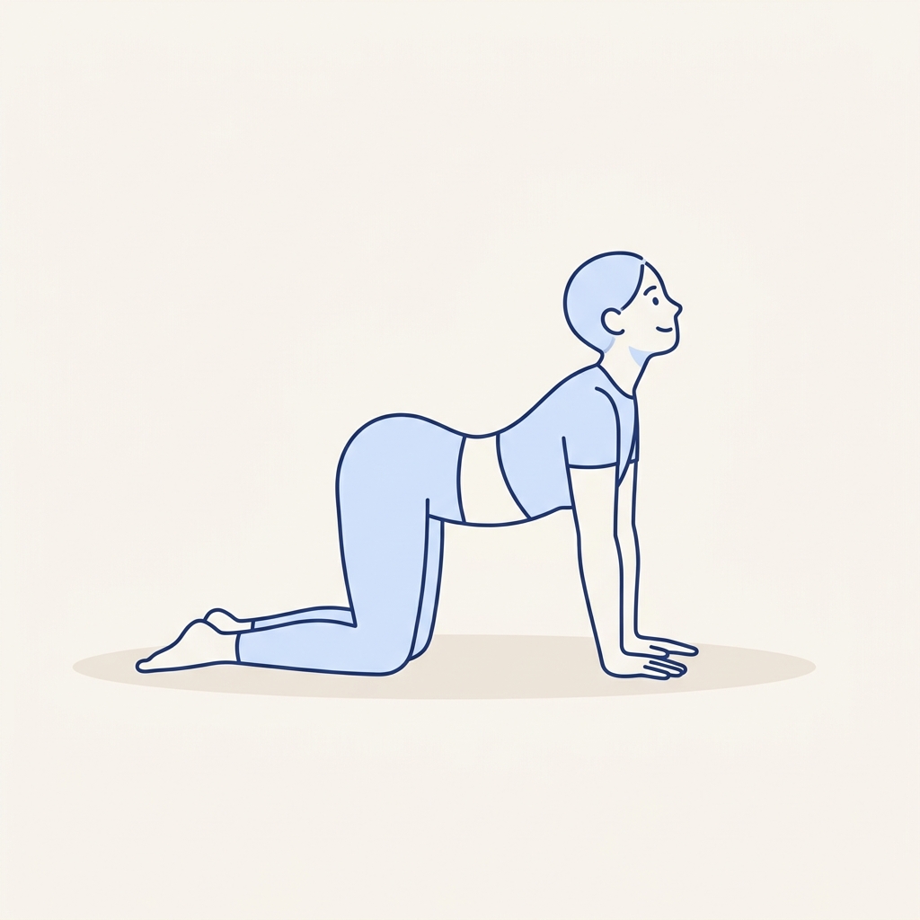 Cat-cow pose