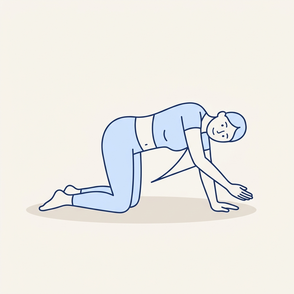 Thread the needle stretch