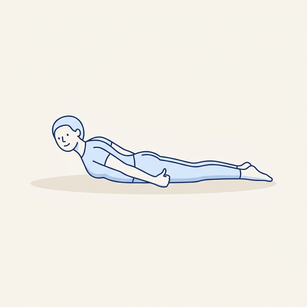 Prone cobra exercise